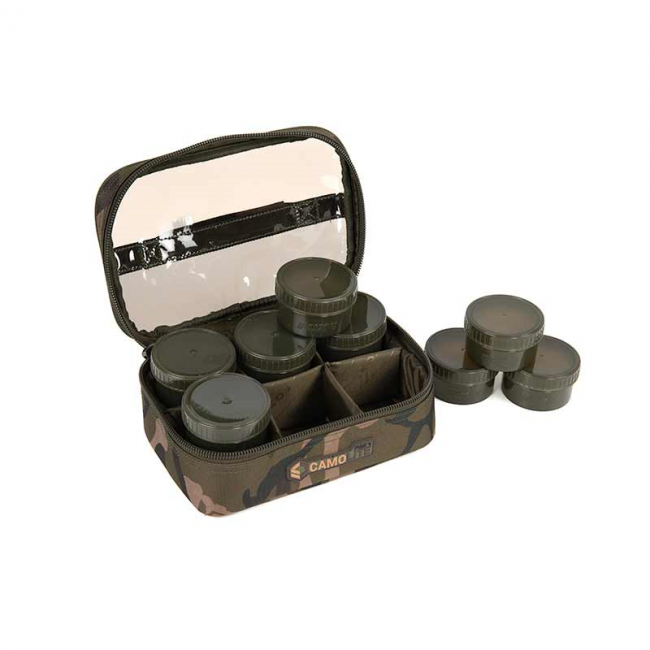 Класьор за съхранение на стръв Fox Camolite 8 Pot Hookbait Case | TRIBAL-FISHING.com Класьор за съхранение на стръв Fox Camolite 8 Pot Hookbait Case | TRIBAL-FISHING.com