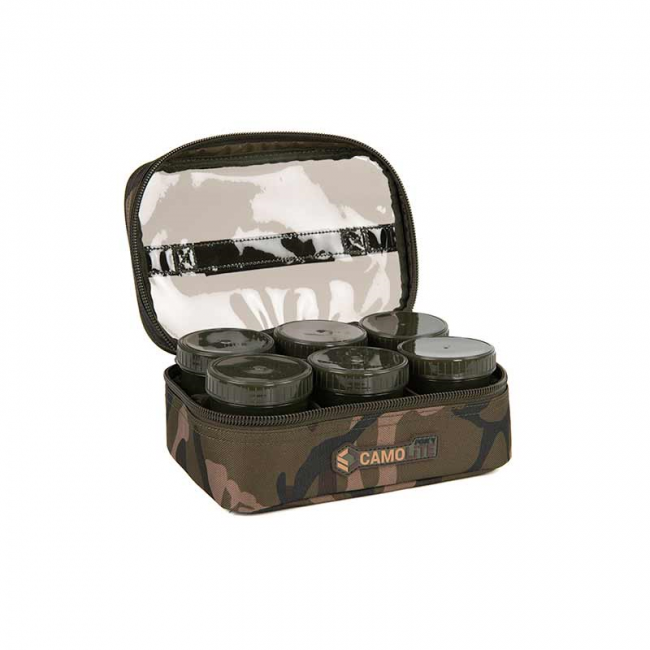 Класьор за съхранение на стръв Fox Camolite 8 Pot Hookbait Case | TRIBAL-FISHING.com Класьор за съхранение на стръв Fox Camolite 8 Pot Hookbait Case | TRIBAL-FISHING.com