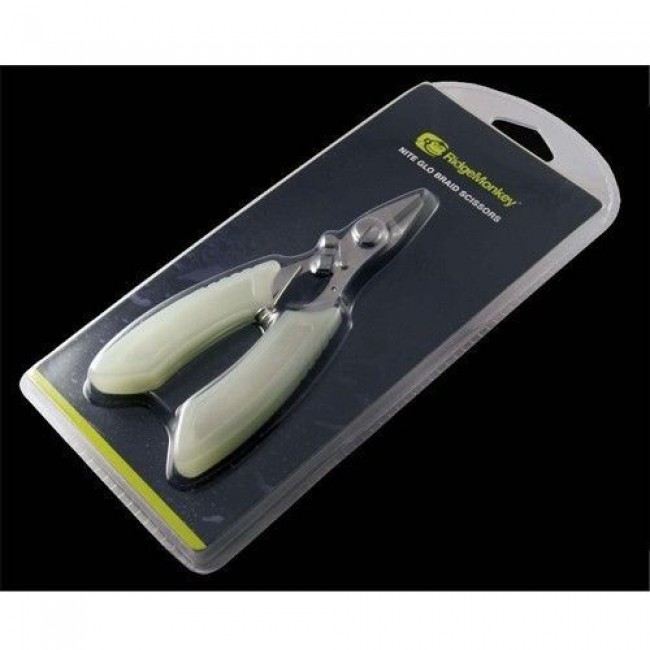 RIDGEMONKEY NITE GLO BRAID SCISSORS | TRIBAL-FISHING.com RIDGEMONKEY NITE GLO BRAID SCISSORS | TRIBAL-FISHING.com