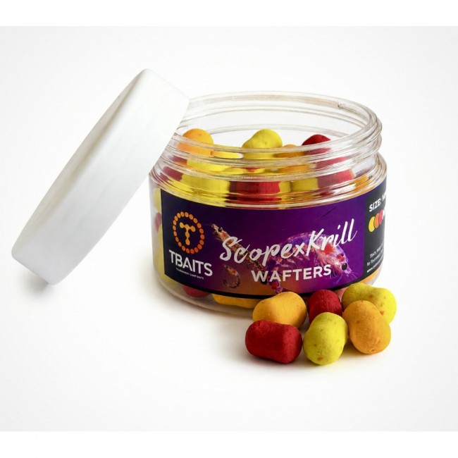Топчета за стръв T-BAITS SCOPEX KRILL WAFTERS | TRIBAL-FISHING.com