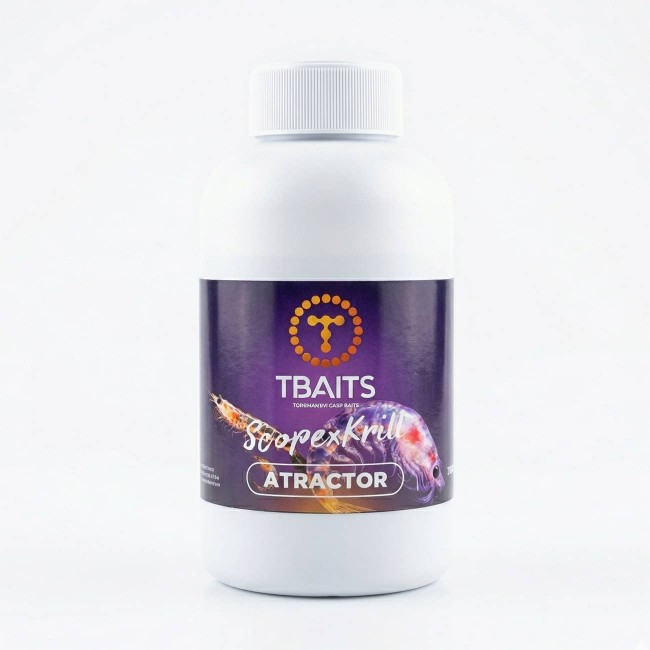 Атрактор T-BAITS ScopexKRILL Atractor 300 ml | TRIBAL-FISHING.com