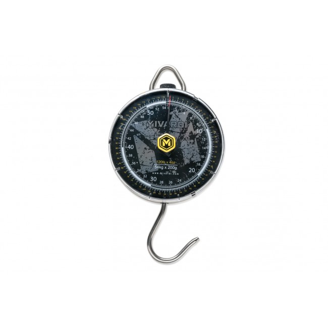 Mivardi Hardcore scale 54 kg механичен кантар с калъф | TRIBAL-FISHING.com