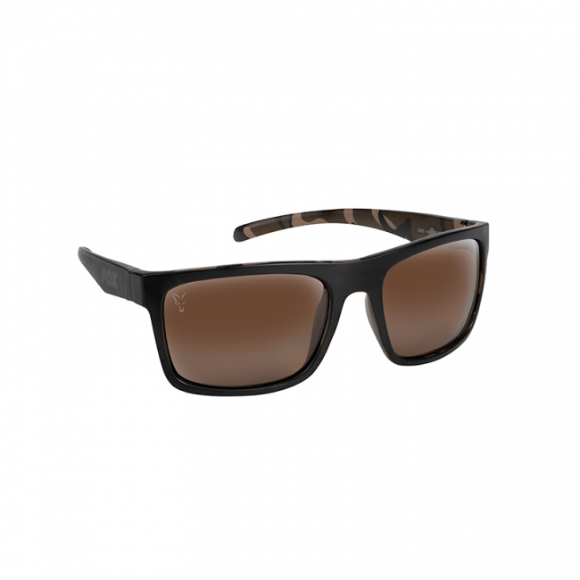 Слънчеви очила Fox Avius Black Camo Brown Lens | TRIBAL-FISHING.com