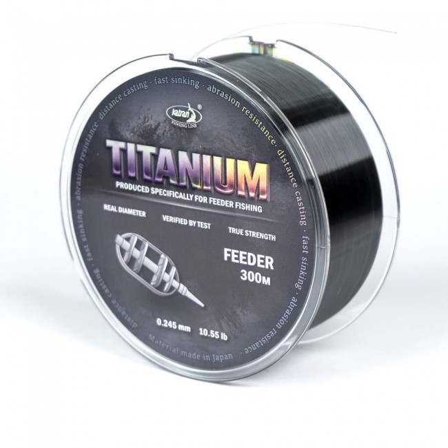 Монофилно основно влакно KATRAN TITANIUM FEEDER | TRIBAL-FISHING.com Монофилно основно влакно KATRAN TITANIUM FEEDER | TRIBAL-FISHING.com