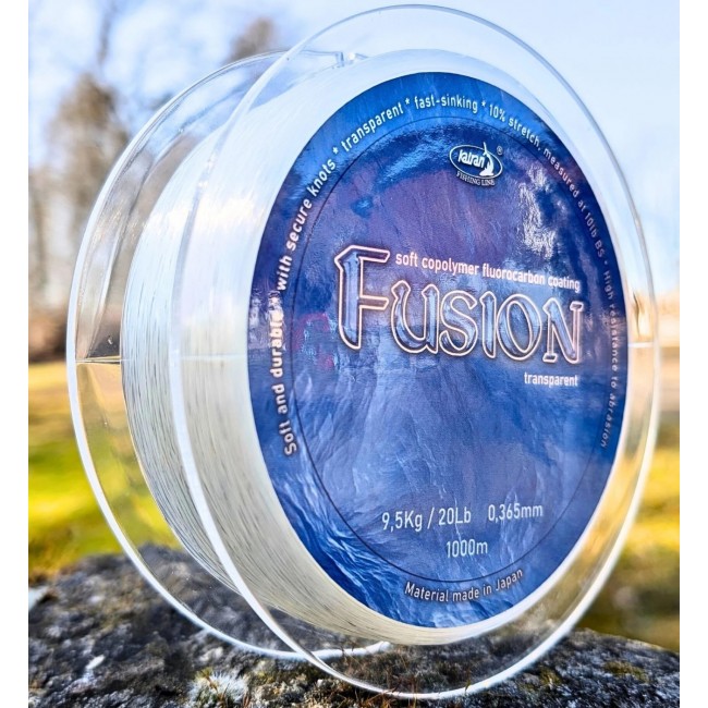 Основно влакно KATRAN FUSION Fluorocarbon coated mainline 1000m | TRIBAL-FISHING.com