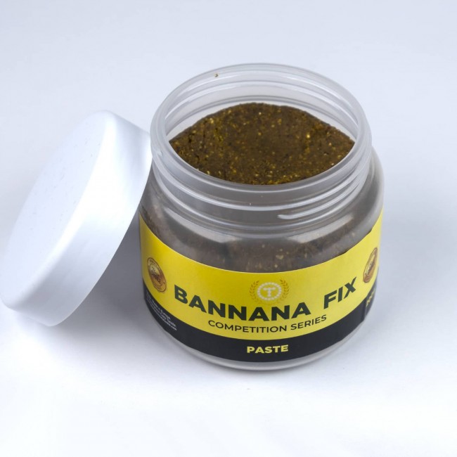Паста T-BAITS BANANA FIX Paste 200g | TRIBAL-FISHING.com
