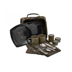 Комплект за хранене Fox Camolite 2 person Dinner Set Комплект за хранене Fox Camolite 2 person Dinner Set