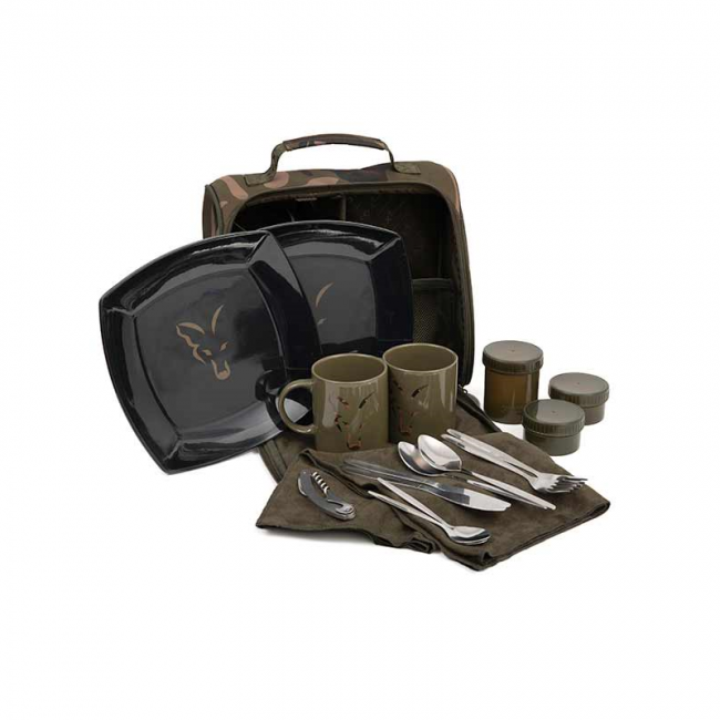 Комплект за хранене Fox Camolite 2 person Dinner Set | TRIBAL-FISHING.com