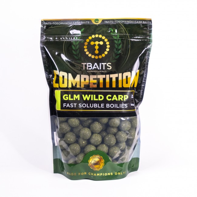 Протеинови топчета T-BAITS GLM WILD CARP 20mm, 1 kg | TRIBAL-FISHING.com