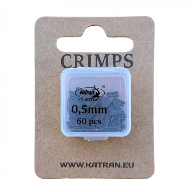 Кримпове KATRAN Crimps 60 бр. | TRIBAL-FISHING.com