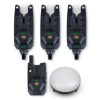 Sonik HeroX Bite Alarm Set 3+1 сигнализатори с лампа | TRIBAL-FISHING.com