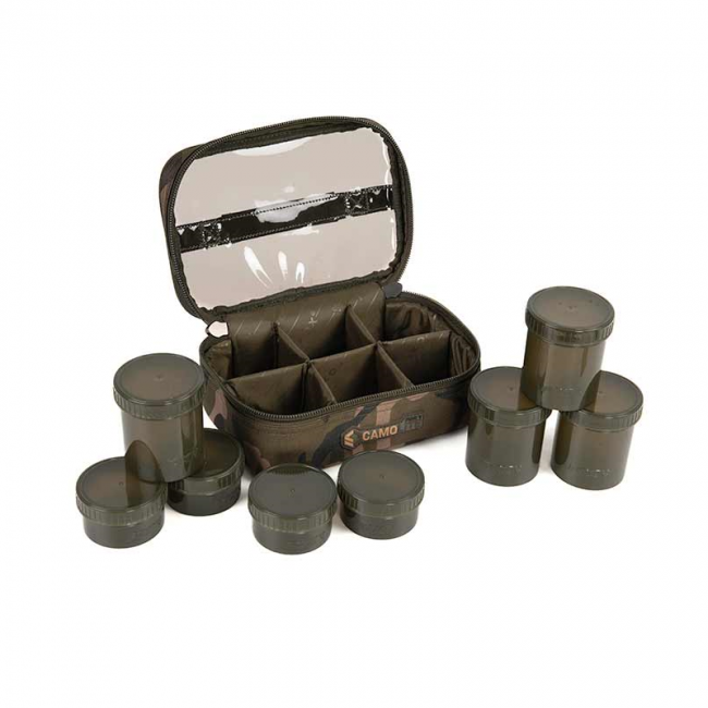 Класьор за съхранение на стръв Fox Camolite 8 Pot Hookbait Case | TRIBAL-FISHING.com Класьор за съхранение на стръв Fox Camolite 8 Pot Hookbait Case | TRIBAL-FISHING.com