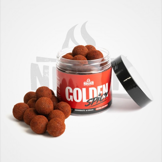 NBURN Golden Spicy Hookbaits 20мм | TRIBAL-FISHING.com NBURN Golden Spicy Hookbaits 20мм | TRIBAL-FISHING.com