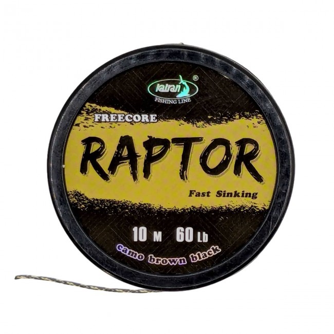 Тежък потъващ лидер KATRAN RAPTOR 10m, 60lb/30кг | TRIBAL-FISHING.com Тежък потъващ лидер KATRAN RAPTOR 10m, 60lb/30кг | TRIBAL-FISHING.com