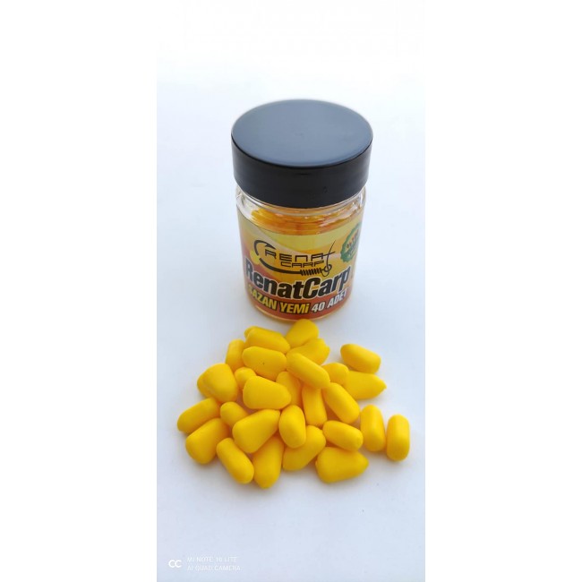 Силиконова царевица в дип Renat Carp Pop Up Sweetcorn 40 бр. | TRIBAL-FISHING.com
