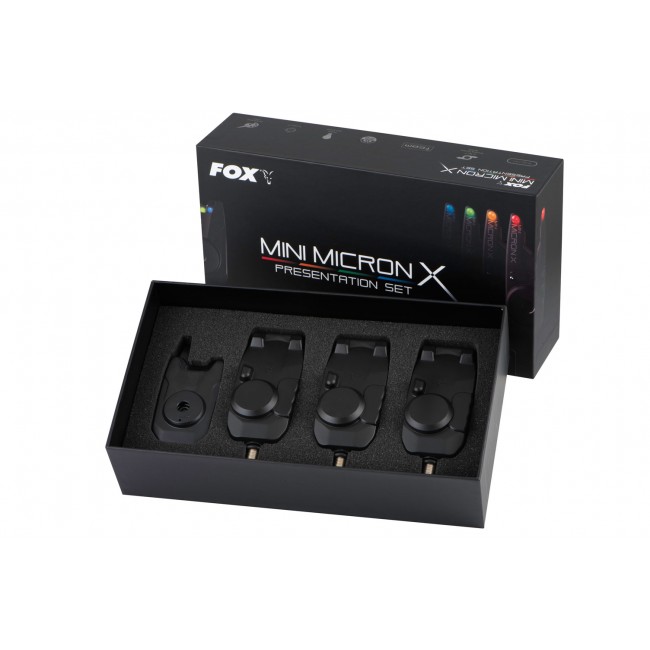 Сигнализатори FOX Mini Micron X Set 3+1 | 