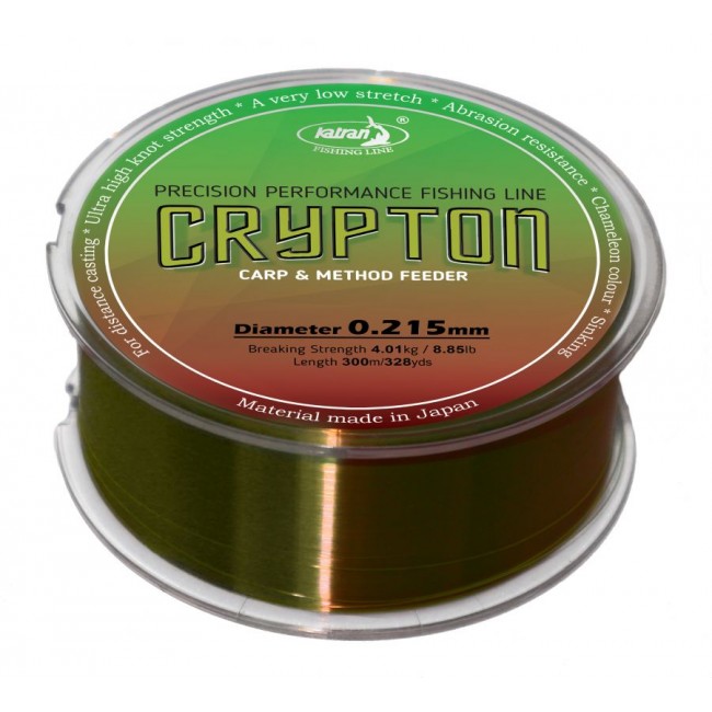 Монофилно влакно KATRAN CRYPTON, 300 m | TRIBAL-FISHING.com