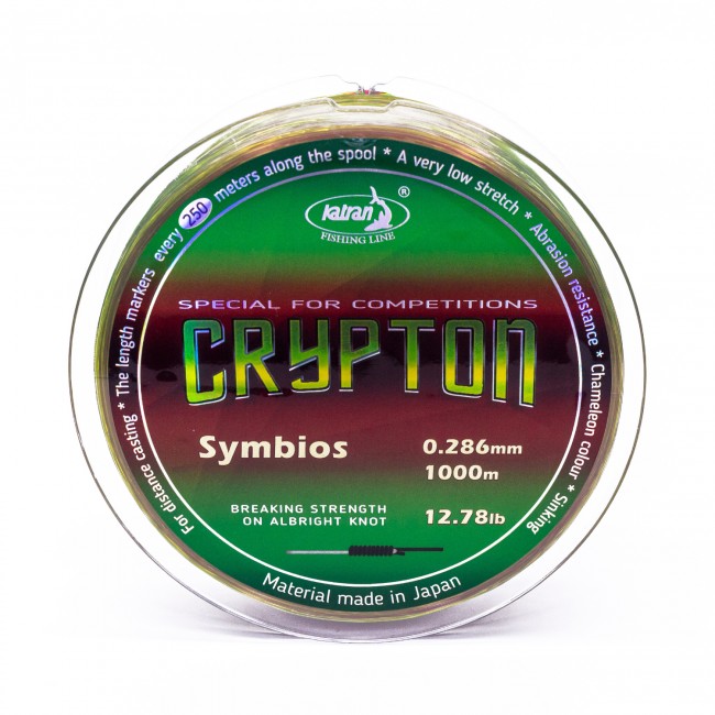Монофилно основно влакно KATRAN Crypton Symbios | TRIBAL-FISHING.com Монофилно основно влакно KATRAN Crypton Symbios | TRIBAL-FISHING.com