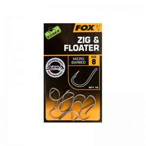 Куки FOX EDGES Zig & Floater, 10 бр. Куки FOX EDGES Zig & Floater, 10 бр.