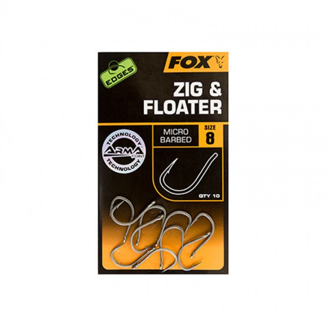 Куки FOX EDGES Zig & Floater, 10 бр. Куки FOX EDGES Zig & Floater, 10 бр.