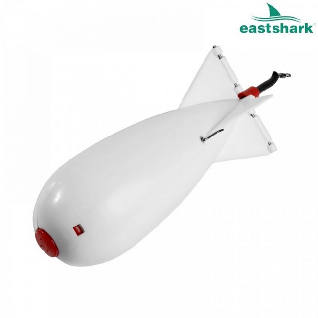 Ракета за захранване Бяла East Shark | TRIBAL-FISHING.com Ракета за захранване Бяла East Shark | TRIBAL-FISHING.com