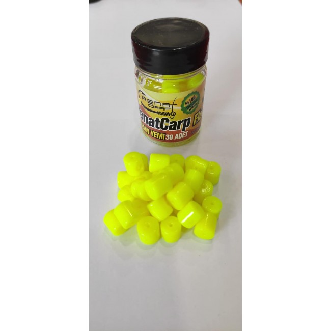 Силиконов мек дъмбел Renat carp с вкус на сладка царевица | TRIBAL-FISHING.com