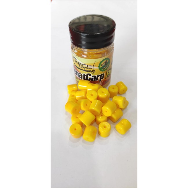 Силиконов мек дъмбел Renat carp с вкус на сладка царевица | TRIBAL-FISHING.com