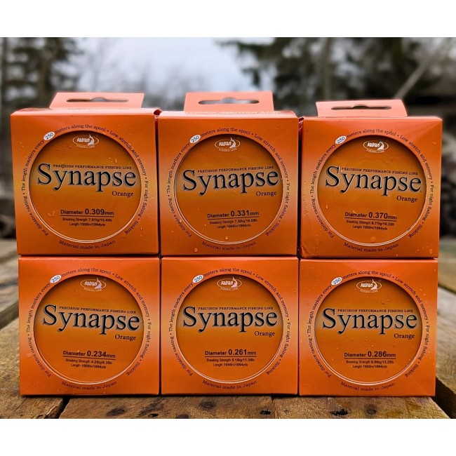 Монофилно основно влакно KATRAN SYNAPSE ORANGE | TRIBAL-FISHING.com Монофилно основно влакно KATRAN SYNAPSE ORANGE | TRIBAL-FISHING.com