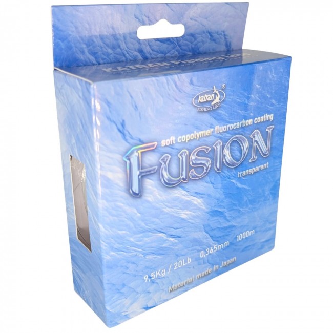 Основно влакно KATRAN FUSION Fluorocarbon coated mainline 1000m | TRIBAL-FISHING.com