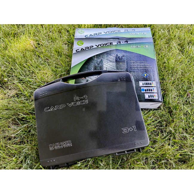 Сигнализатори SAENGER Carp Voice R-4 Set 3+1 | TRIBAL-FISHING.com