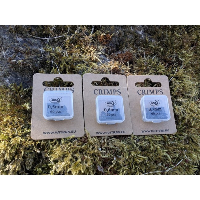 Кримпове KATRAN Crimps 60 бр. | TRIBAL-FISHING.com
