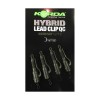Клипсове Korda Hybrid Lead Clips QC 8 бр. | TRIBAL-FISHING.com