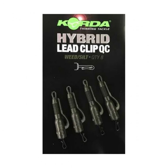 Клипсове Korda Hybrid Lead Clips QC 8 бр. | TRIBAL-FISHING.com