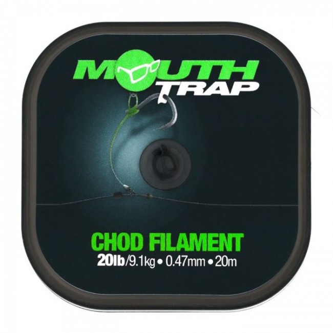 Korda Mouth Trap Chod Filament 20lb 0.47mm 20m | TRIBAL-FISHING.com Korda Mouth Trap Chod Filament 20lb 0.47mm 20m | TRIBAL-FISHING.com