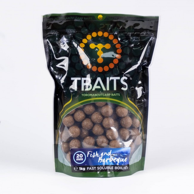 Пакет протеинови топчетаT-BAITS Fish and Barbeque, 20 mm, 1 kg | Пакет протеинови топчетаT-BAITS Fish and Barbeque, 20 mm, 1 kg |