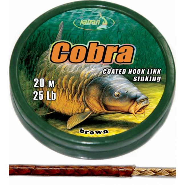 Плетено влакно с покритие KATRAN COBRA, 20 m | TRIBAL-FISHING.com Плетено влакно с покритие KATRAN COBRA, 20 m | TRIBAL-FISHING.com