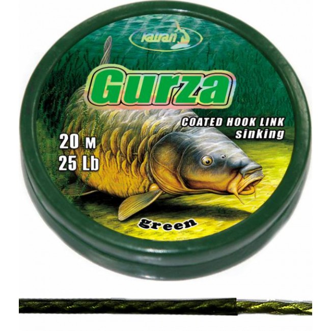Плетено влакно с покритие KATRAN GURZA, 20 m | TRIBAL-FISHING.com