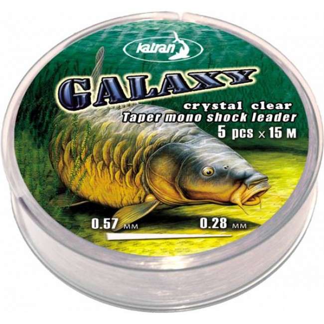 Конусен шок лидер KATRAN GALAXY, 5x15 m | TRIBAL-FISHING.com Конусен шок лидер KATRAN GALAXY, 5x15 m | TRIBAL-FISHING.com