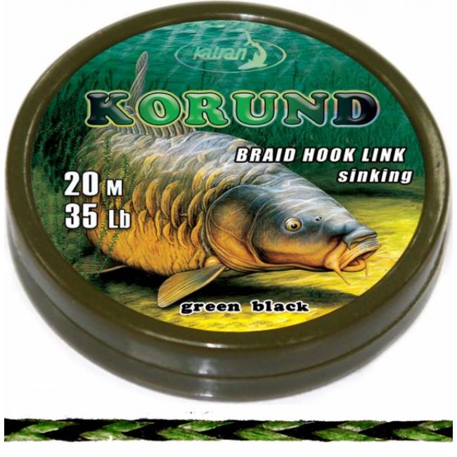 Плетено влакно без покритие KATRAN KORUND, 20 m | TRIBAL-FISHING.com