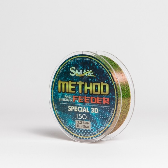 Влакно Smax Method Feeder Special 3D 150м Fast Sinking | Влакно Smax Method Feeder Special 3D 150м Fast Sinking |