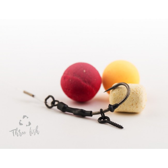 Zfish Fluorocarbon Ronnie Rig - готов шаранджийски монтаж | TRIBAL-FISHING.com
