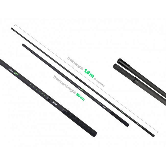 Кеп с дръжка 1.8m на 2 части ZFISH Vortex 1.8m Gripnet Landing Net 42 | TRIBAL-FISHING.com